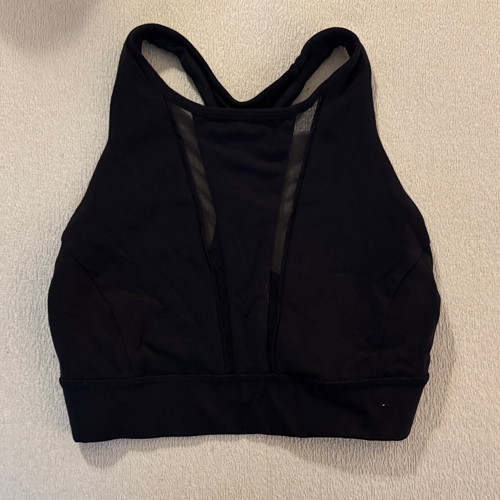 Mesh Black lululemon Sports Bra